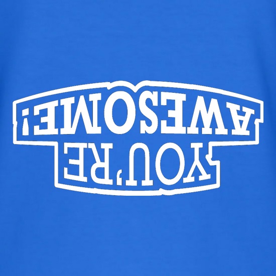 You're Awesome! t shirt